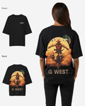 G West Womens Oversized Houston Rodeo T-Shirt