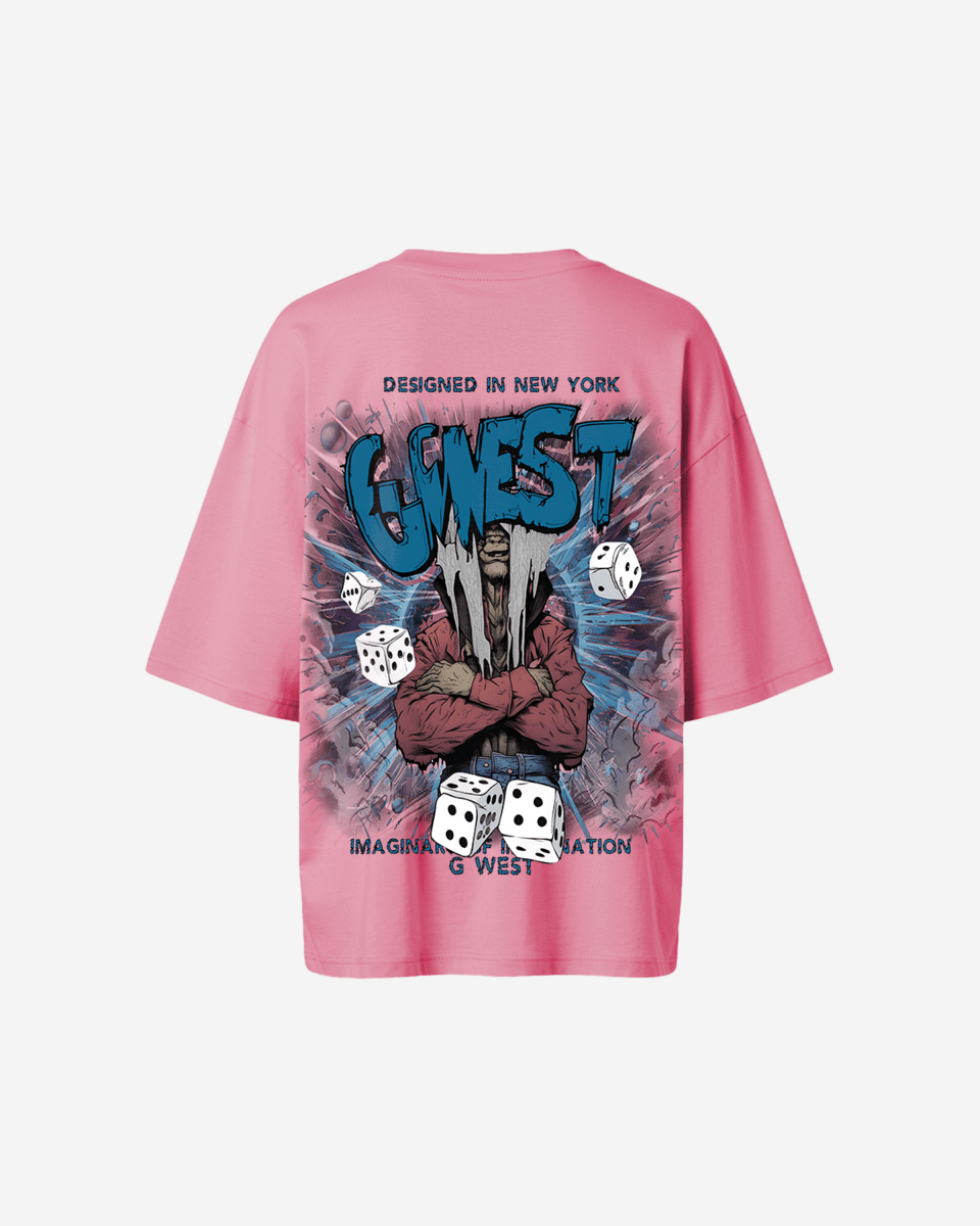G West Womens Oversized Imagine Of Imagination Tee