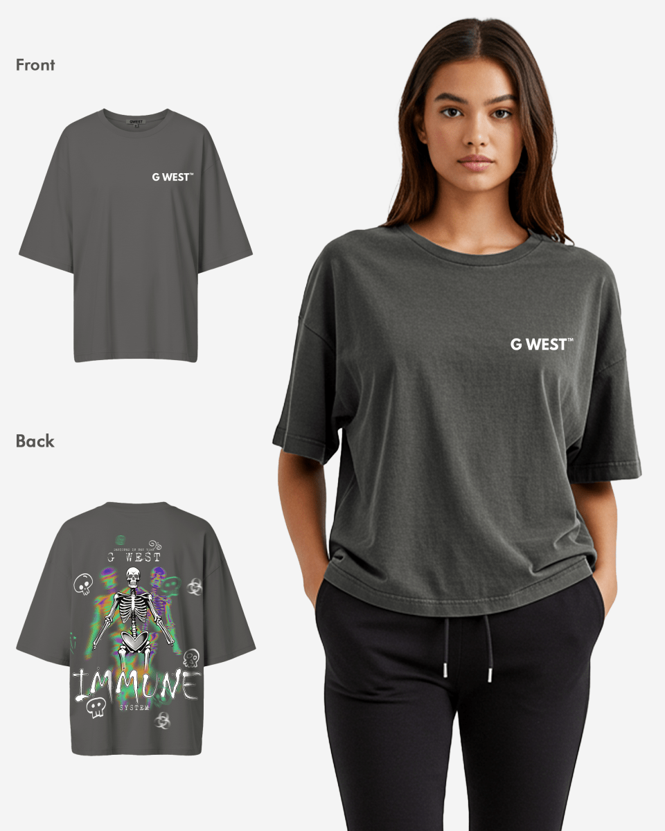 G West Womens Oversized Immune Tee
