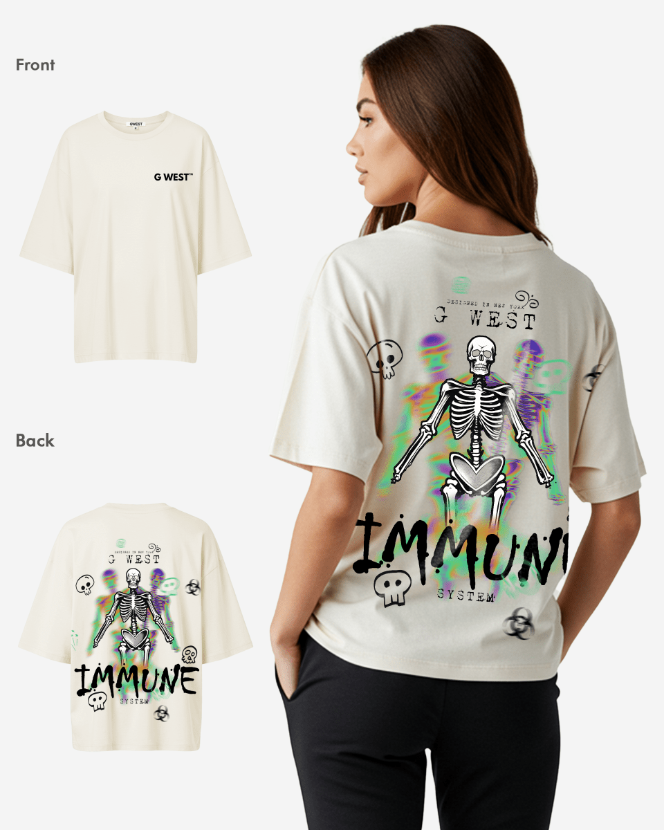 G West Womens Oversized Immune Tee