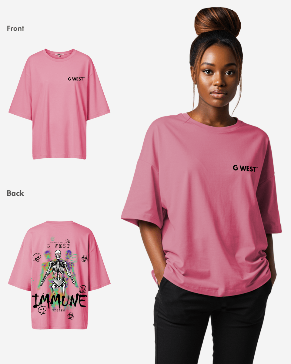 G West Womens Oversized Immune Tee