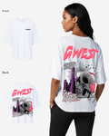 G West Womens Oversized Jams Of The Undead Tee