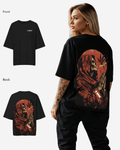 G West Womens Oversized Smoking Allen T Shirt