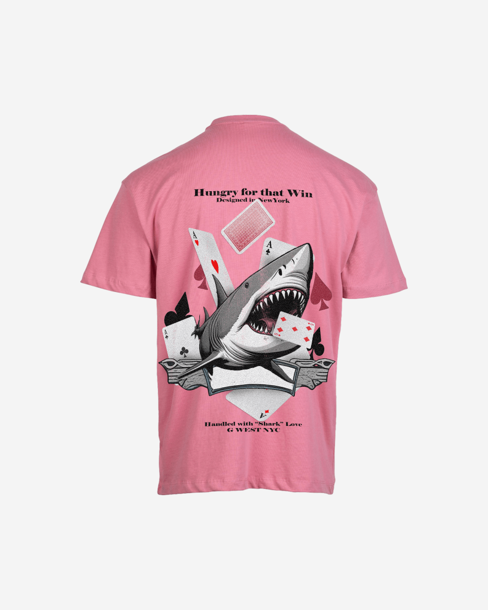 G West Oversized Spade Of Sharks T Shirt Mens