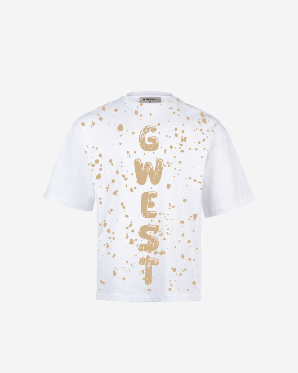 G West Mens Oversized Splatter Tee