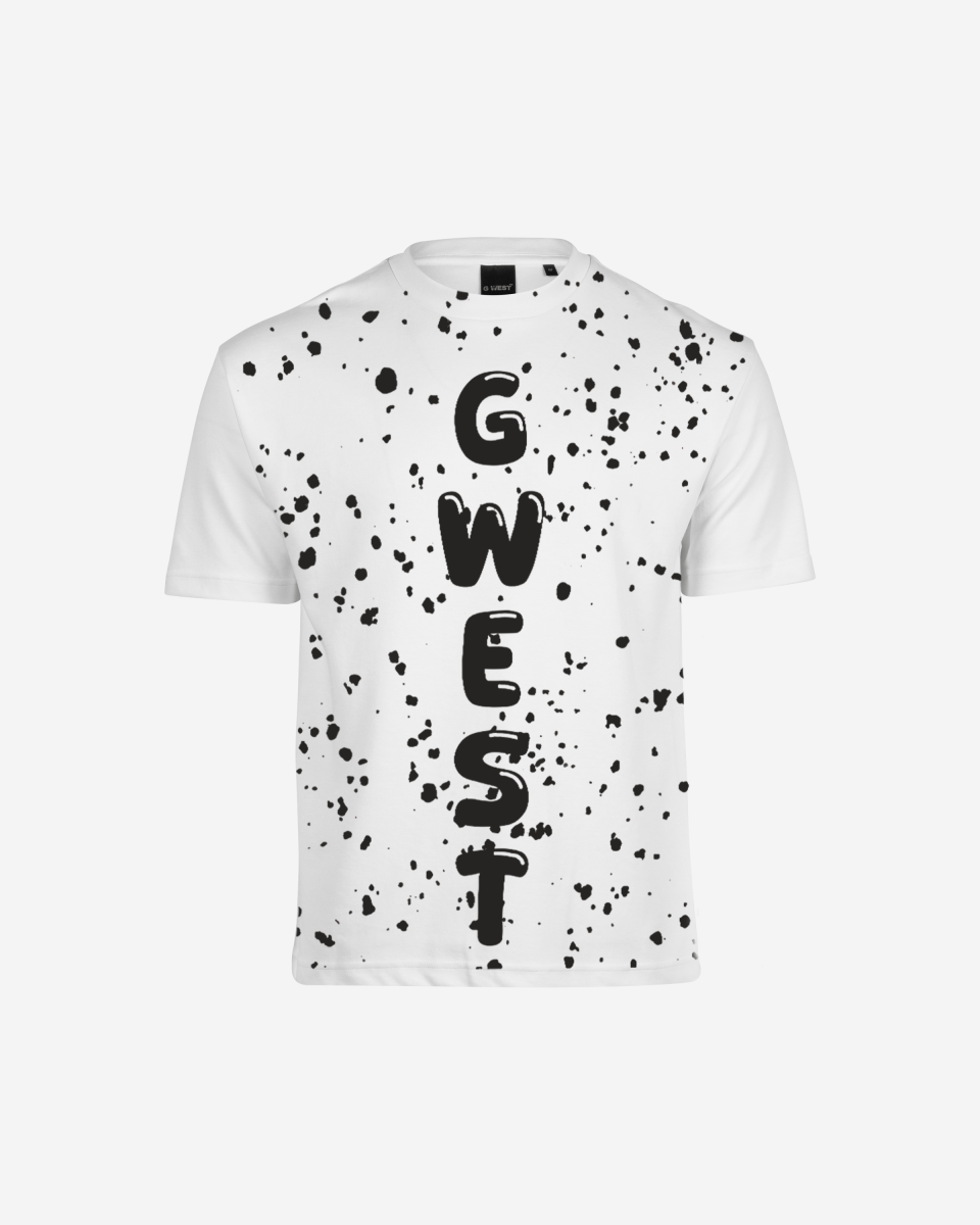G West Mens Oversized Splatter Tee