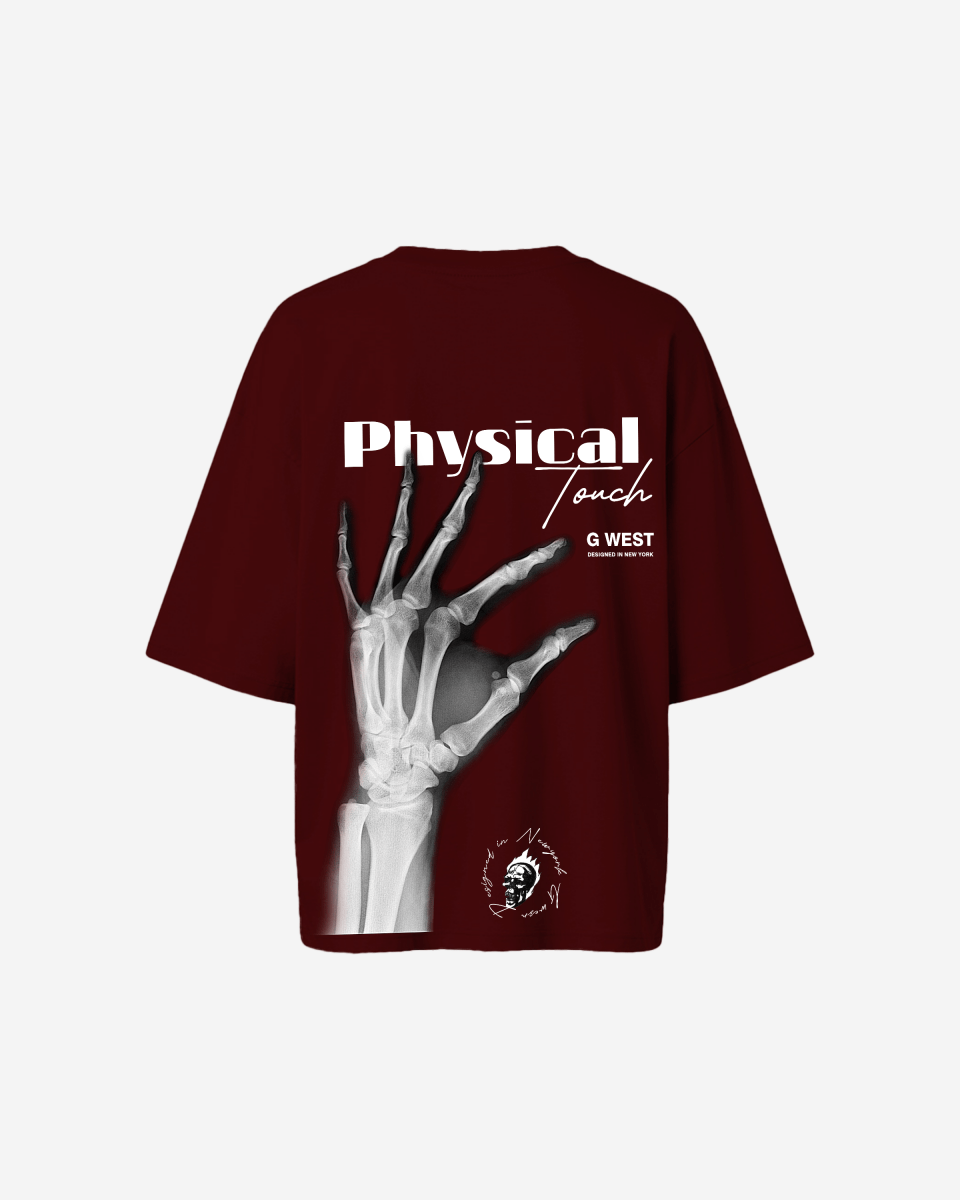 G West Womens Oversized X-Ray Hand Tee