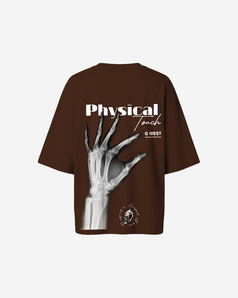 G West Womens Oversized X-Ray Hand Tee