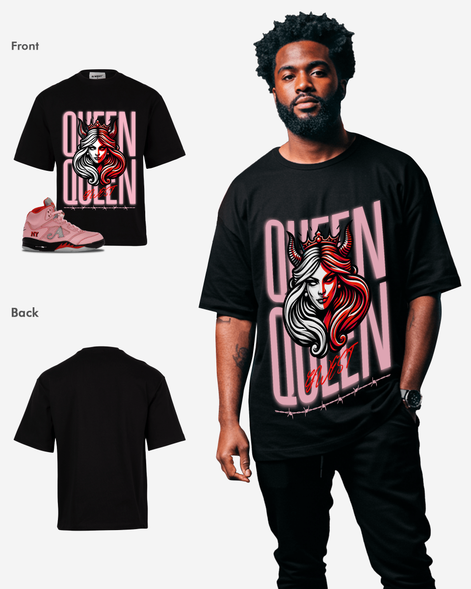 G West Queen Oversized Men's T-Shirt
