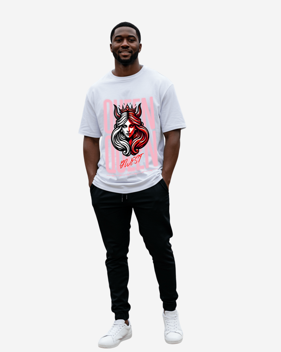 G West Queen Oversized Men's T-Shirt
