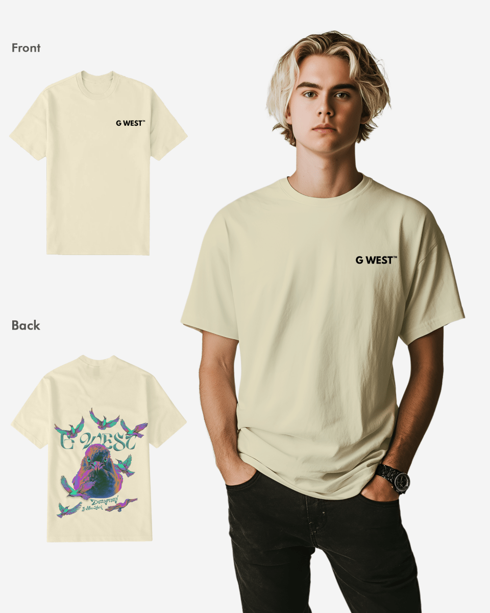 G West Mens Regular Fit Iridescent Pigeon