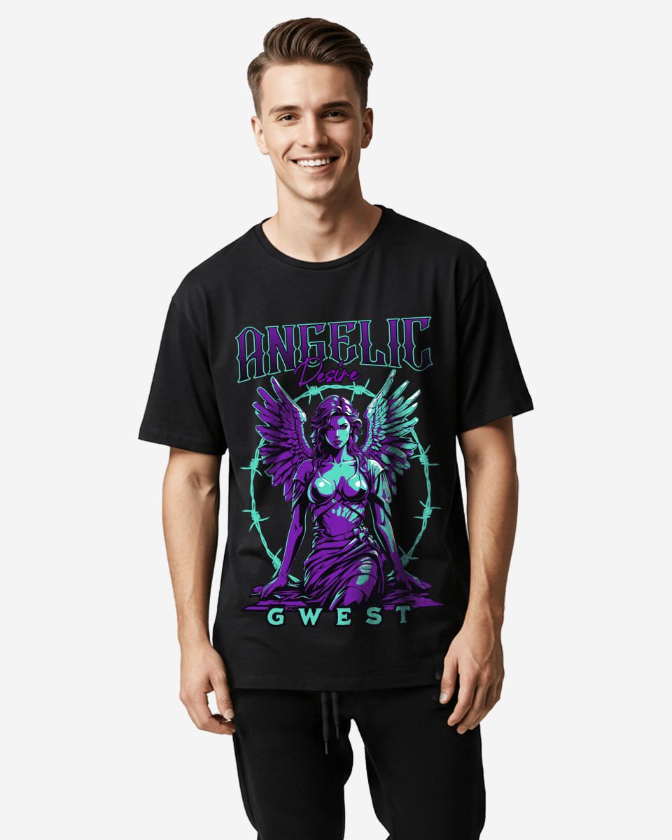 G West Rhinestone Blessing 2.0 Oversized Tee