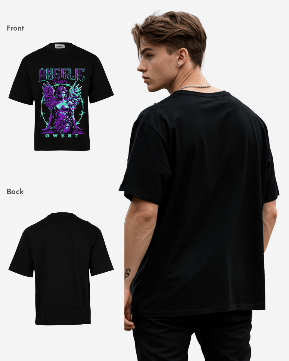 G West Rhinestone Blessing 2.0 Oversized Tee