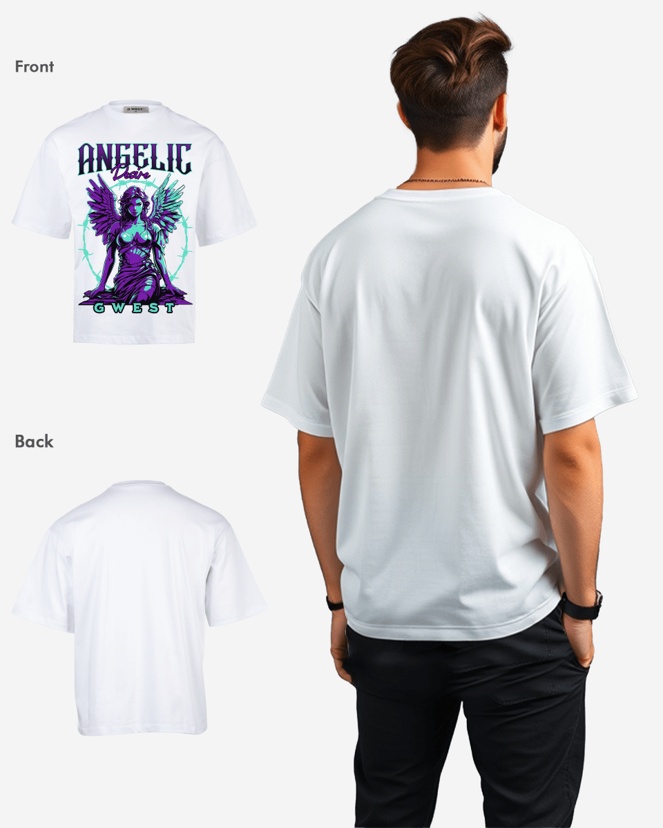 G West Rhinestone Blessing 2.0 Oversized Tee