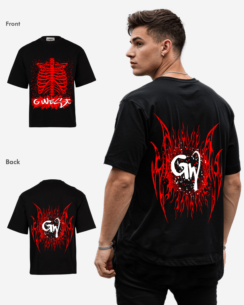 G West Body Oversized T-Shirt Mens