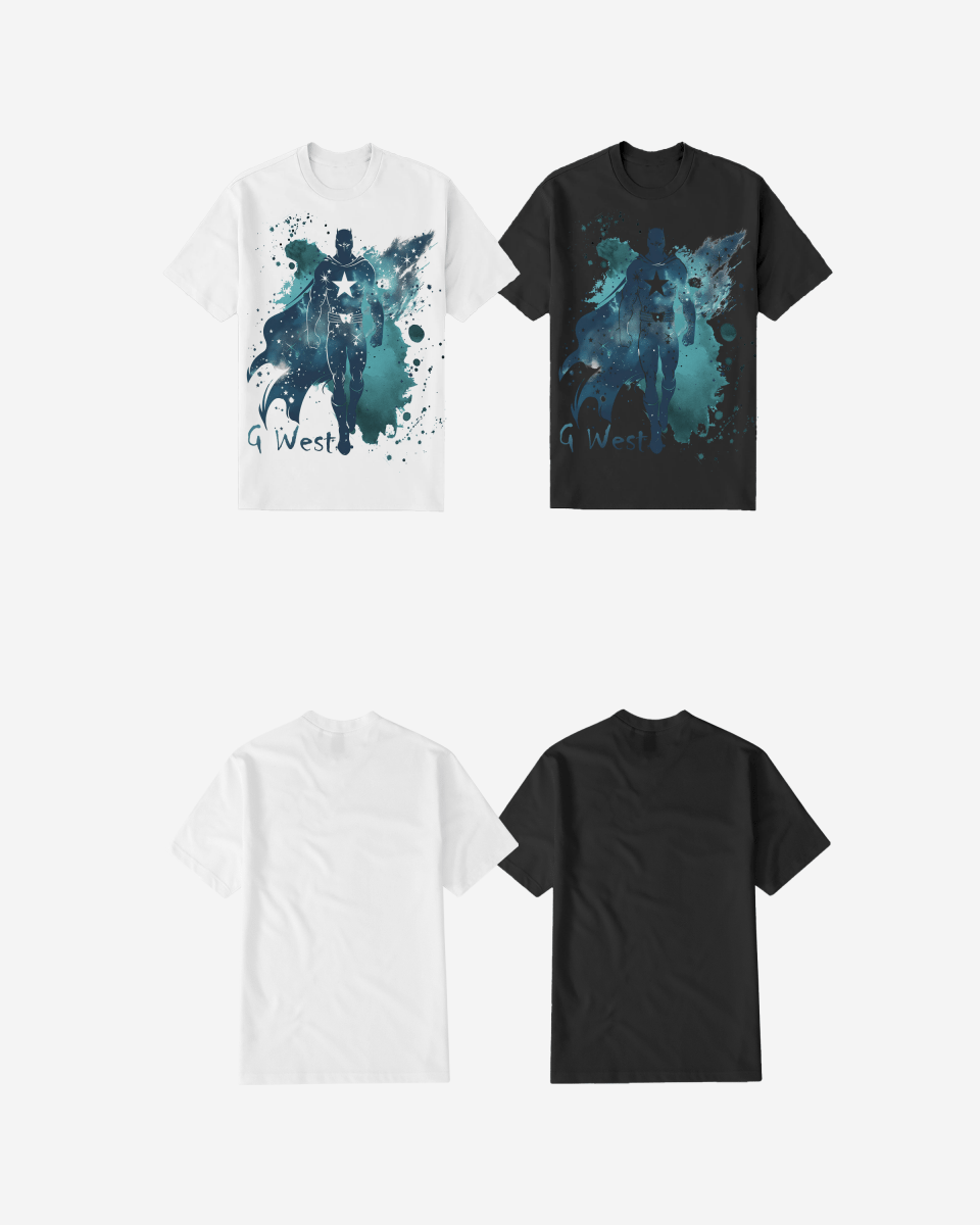 G West Mens Super Hero Tee