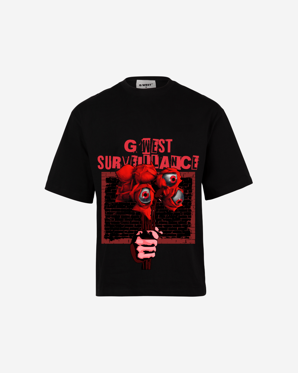 G WEST SURVEILLANCE OVERSIZED T-Shirt Mens