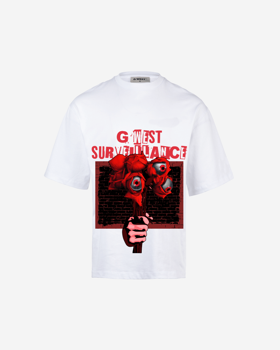G WEST SURVEILLANCE OVERSIZED T-Shirt Mens