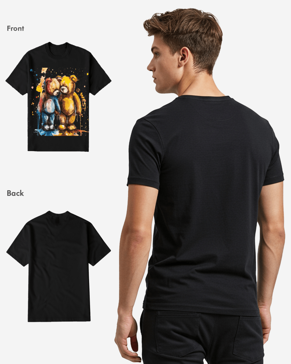 G West Mens Teddy Bear Tee