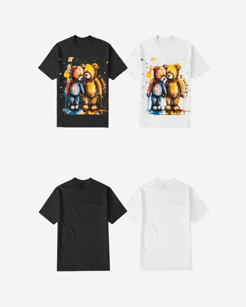 G West Mens Teddy Bear Tee