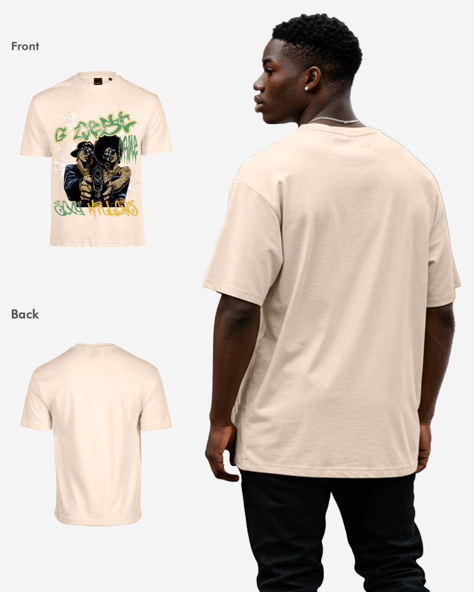 G West Trigger Twins Oversized Tee