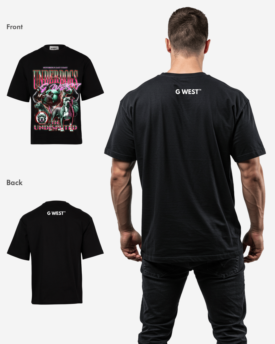 G WEST UNDERDOGS OVERSIZED T-Shirt Mens