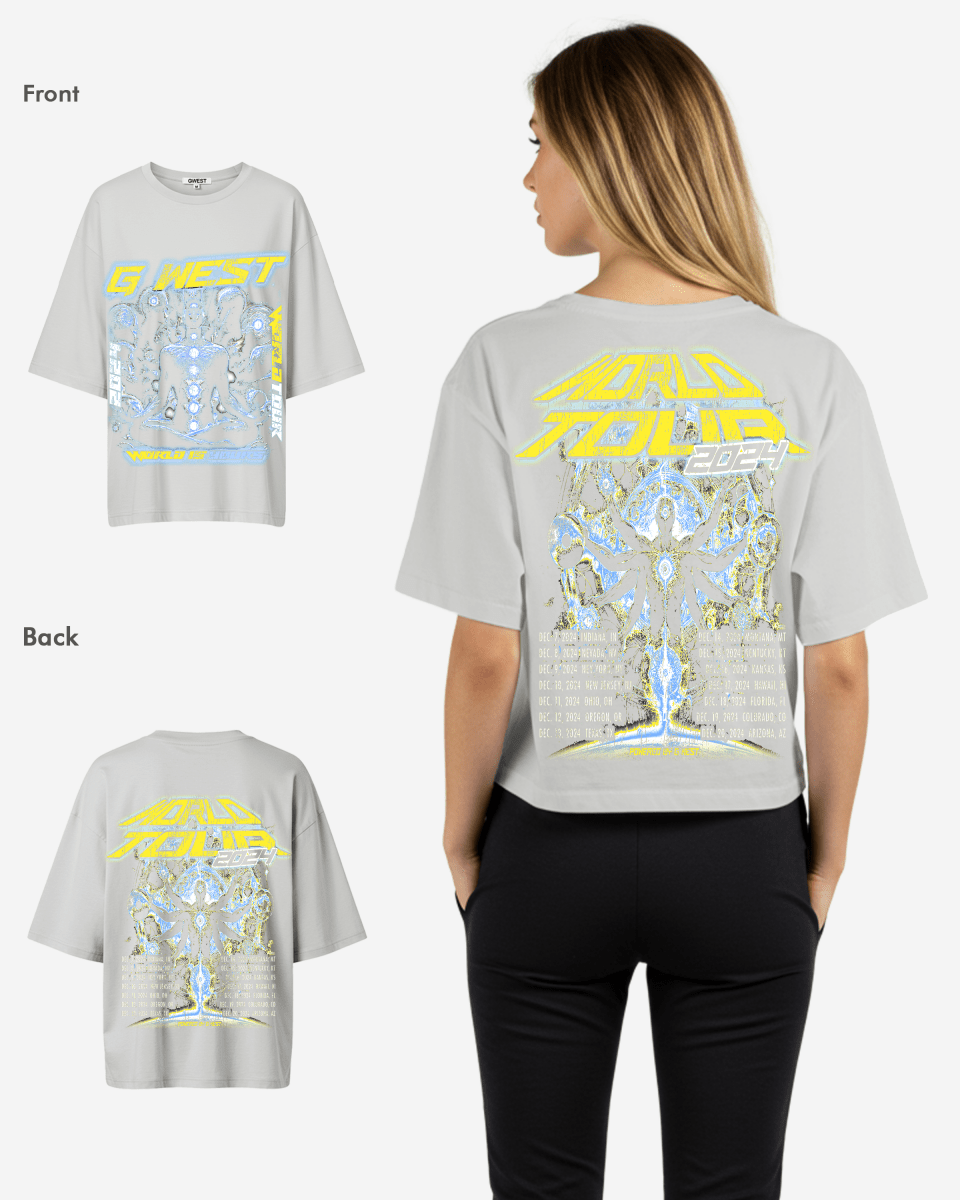 G West Womens World Is Yours Premium Oversized Tee