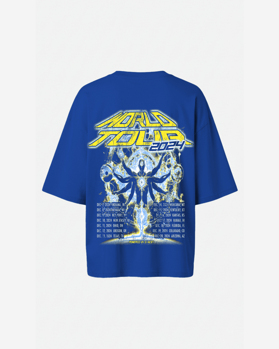 G West Womens World Is Yours Premium Oversized Tee