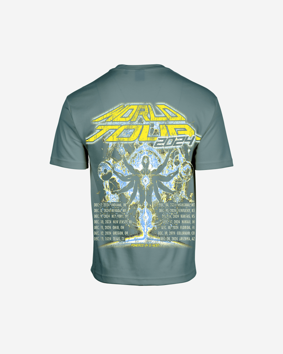 G West World Is Yours Premium Oversized T-Shirt Mens