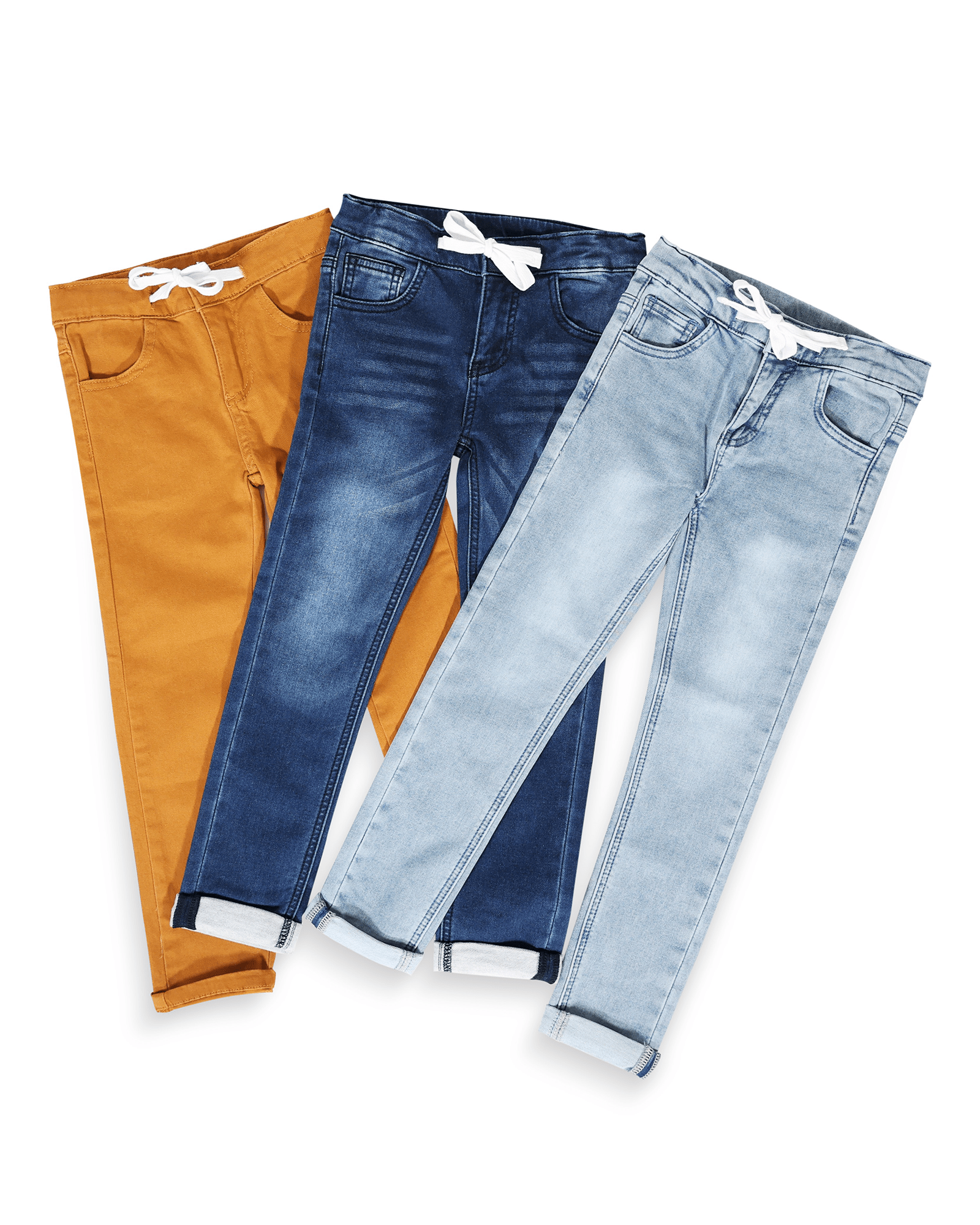 “Grow with Me” Jeans - Light Wash