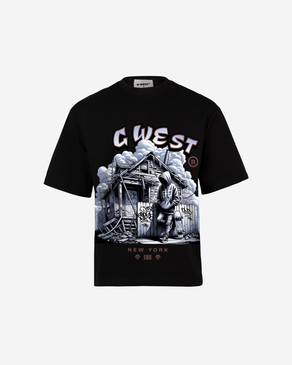 G WEST WANDERING SPIRIT OVERSIZED T-Shirt Mens