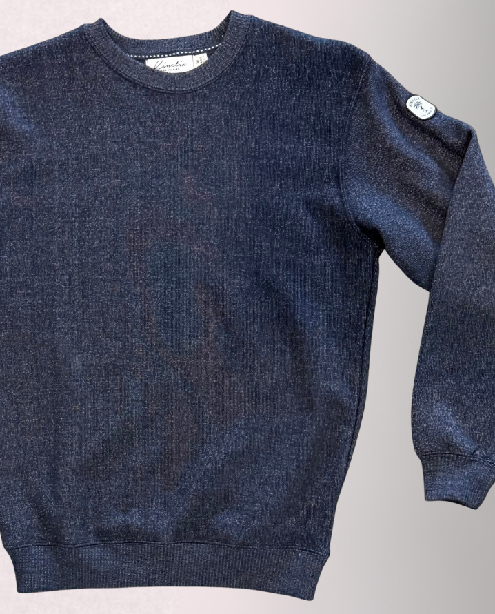 Half Moon Sweater (Heather Navy)