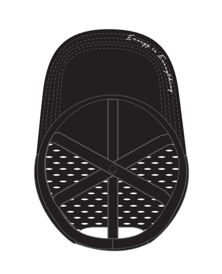 Rising Sun High Frequency Trucker Hat (Black with Sun-Blend patch)