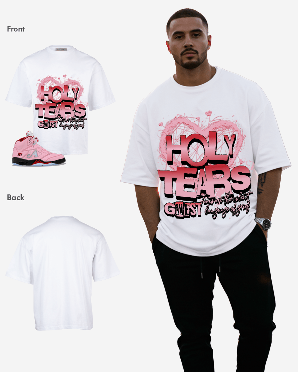 G West Holy Tears Oversized Men's T-Shirt