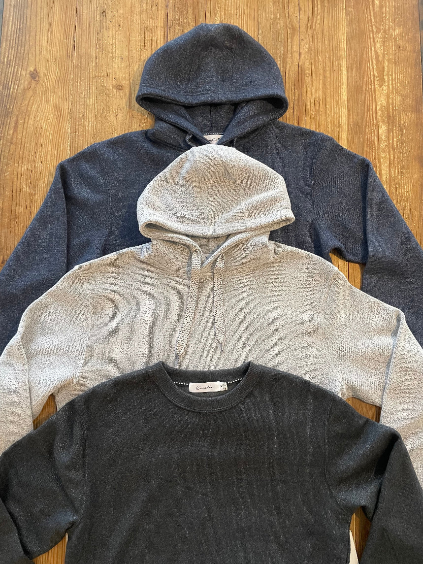 Half Moon Hoodie/Sweater Bundle (Heather Navy, White Pepper, and Heather Black) $39 SAVINGS