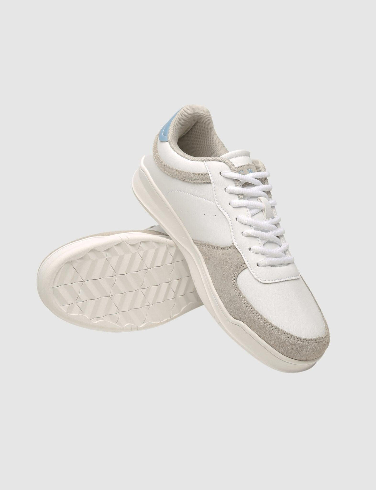 G West Mens Running Shoes - Gwm20001 | White | Gray