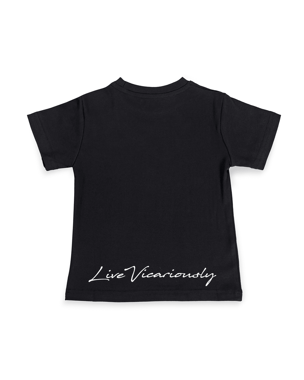 Live Vicariously Graphic Tee - Black