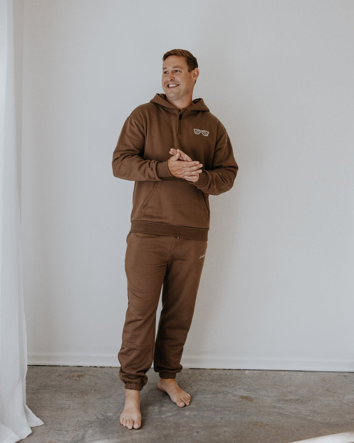 MENS Family Sweat Set - Brown