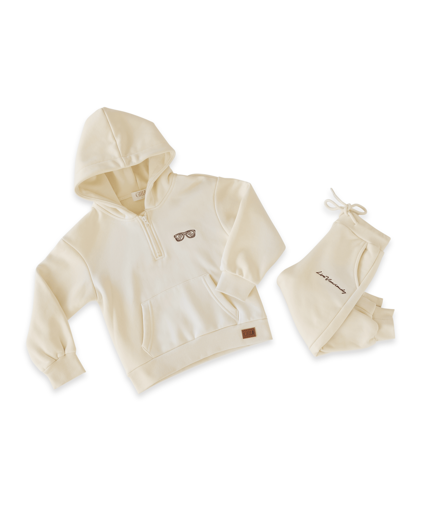 WOMENS Family Sweat Set - Cream