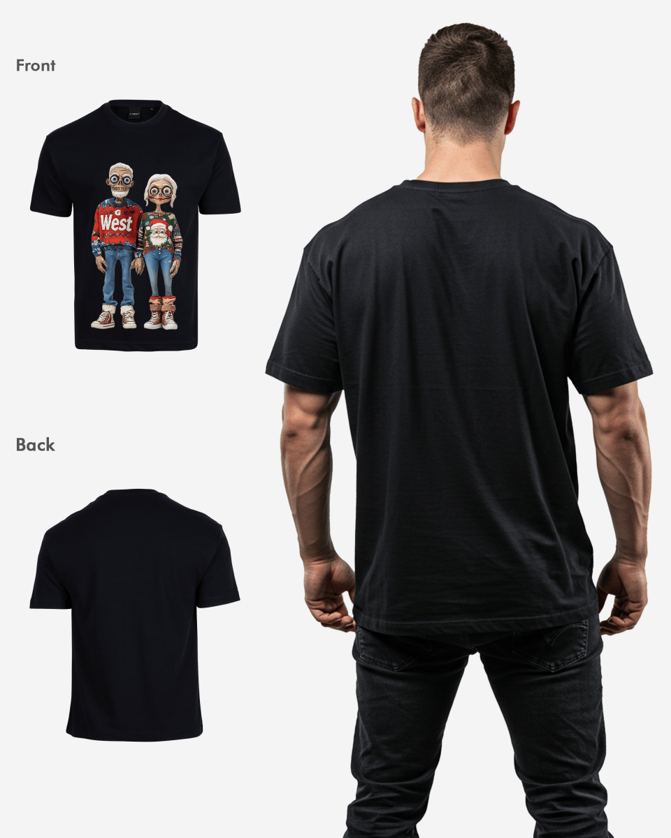 G West Merry Match Oversized T-Shirt Mens