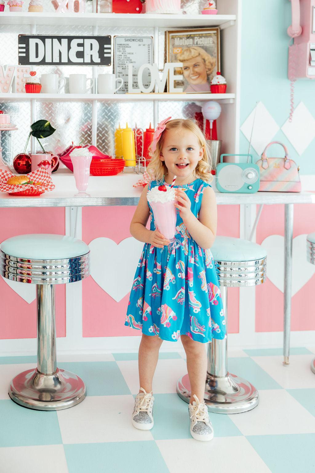 Let the Good Times Roll Tank Twirl Dress