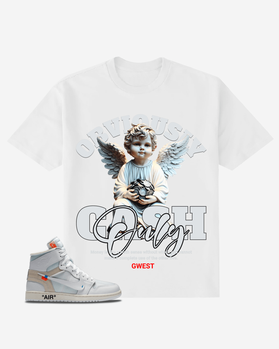 G West Obviously Cash Only Oversized T-Shirt Mens
