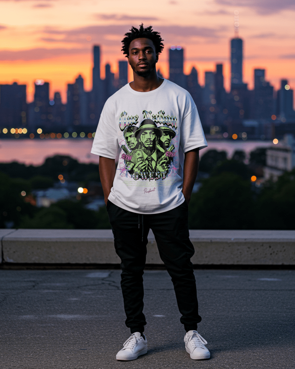 G West One Nation Oversized T-Shirt Mens