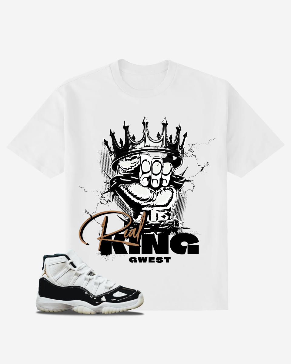 G West Real King Oversized T-Shirt Mens