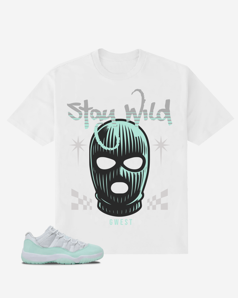 G West Stay Wild Oversized T-Shirt Mens