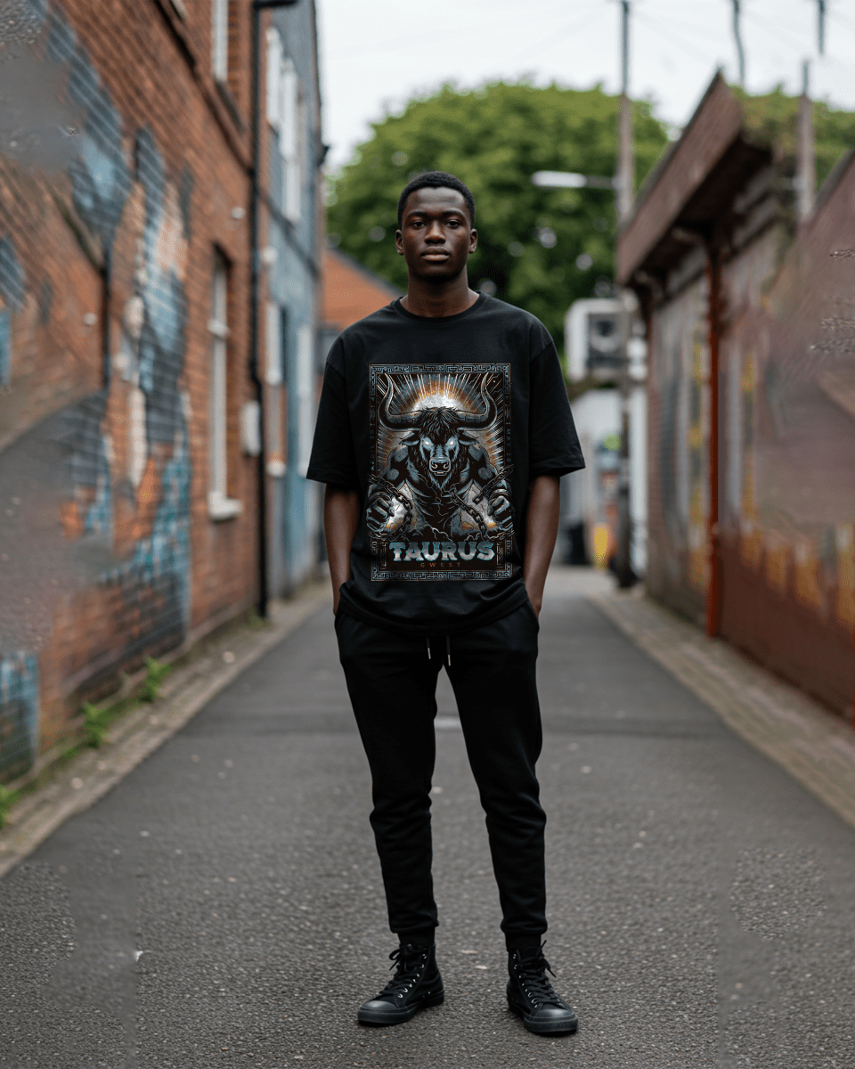 G West Taurus Oversized T-Shirt Mens