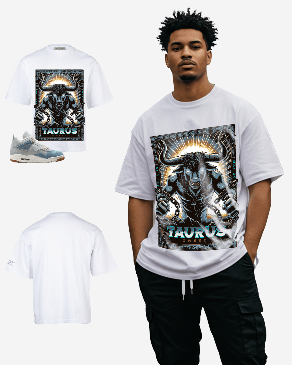G West Taurus Oversized T-Shirt Mens