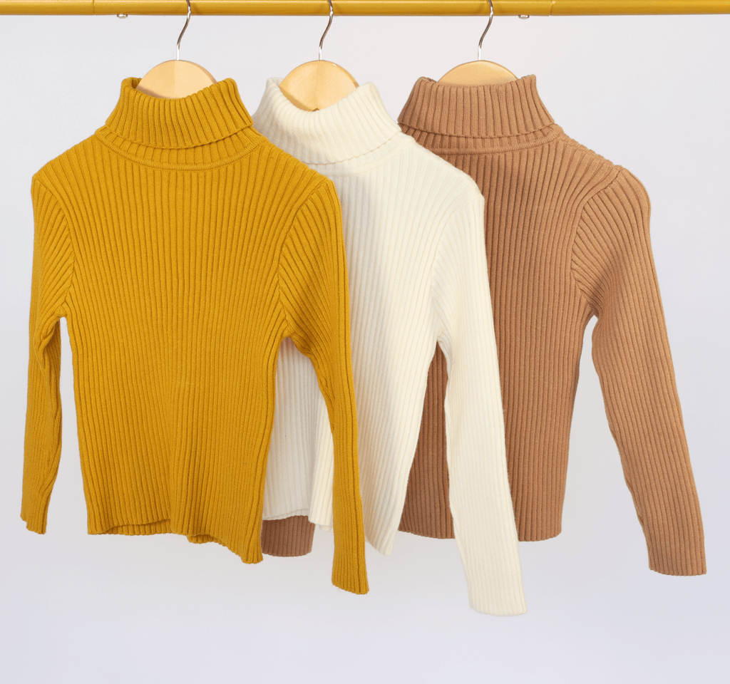 The Cloud Turtleneck Sweater - Mustard