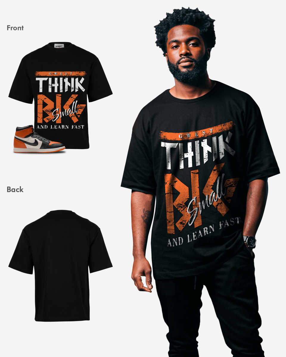 G West Think Big Oversized Men's T-Shirt