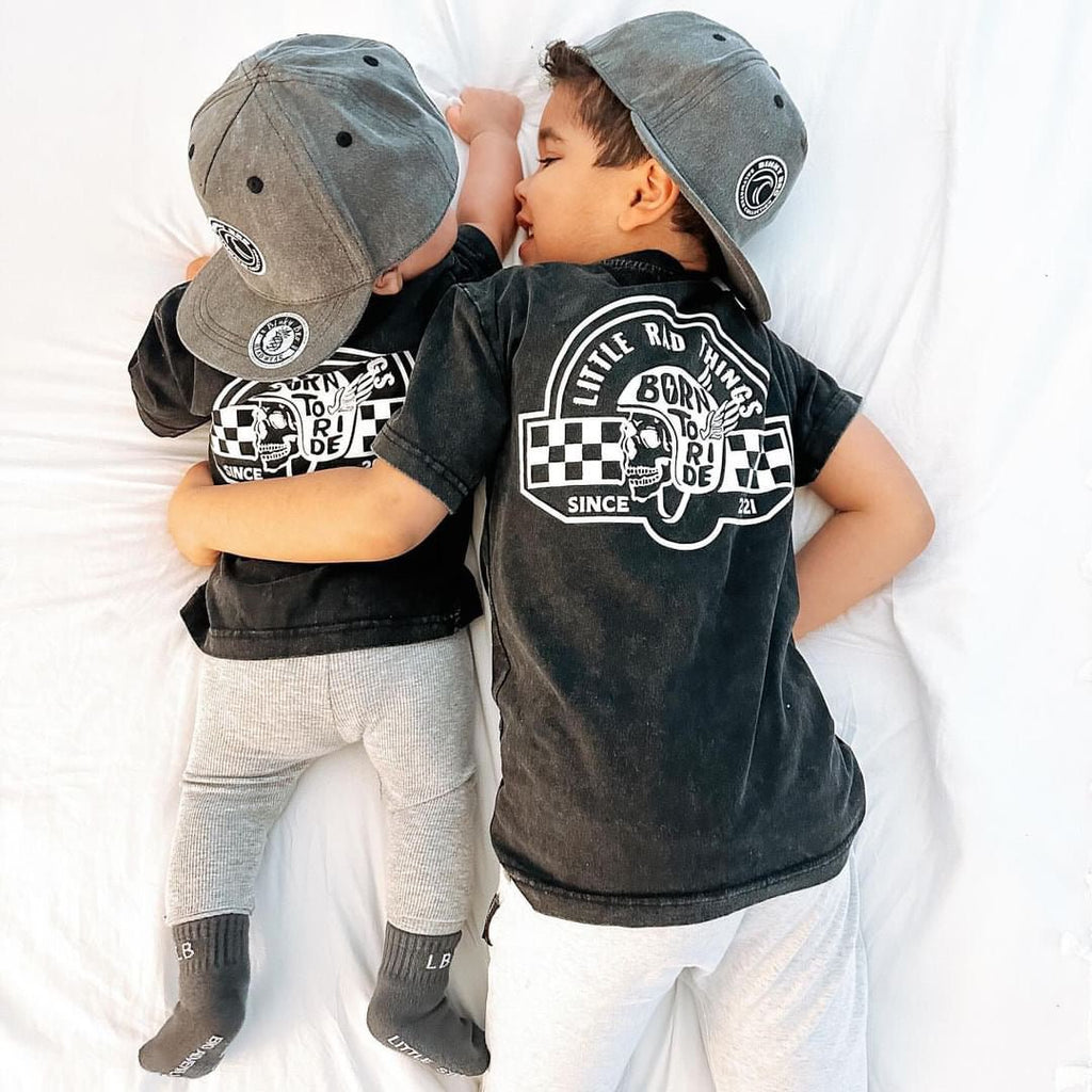 TIL DEATH DO WE RIDE TEE - BLACK
